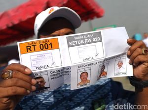 Melihat Serunya Pemilu RT-RW di Jatimakmur Bekasi