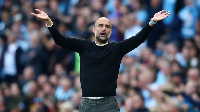 Pep Guardiola mengaku tak peduli jika rekor Derby Manchester lebih mengunggulkan Manchester United (Foto: Clive Brunskill/Getty Images) Pep Guardiola mengaku tak peduli jika rekor Derby Manchester lebih mengunggulkan Manchester United (Foto: Clive Brunskill/Getty Images)