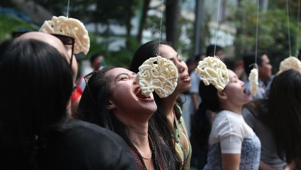 Intip Lomba Tujuh Belasan di SCBD