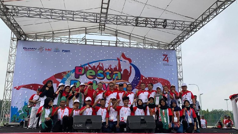HK, PTPN V, & PNM Meriahkan Peringatan HUT RI Ke-74 di Pekanbaru