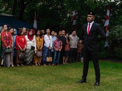 Bangganya Mahasiswa Papua Pimpin Upacara Bendera di Toronto Kanada