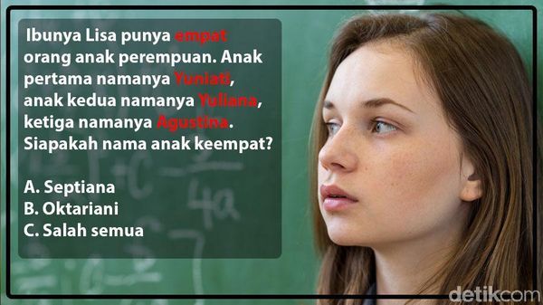 Ada yang Kebingungan, Bantu Pecahkan Teka-teki Berikut!