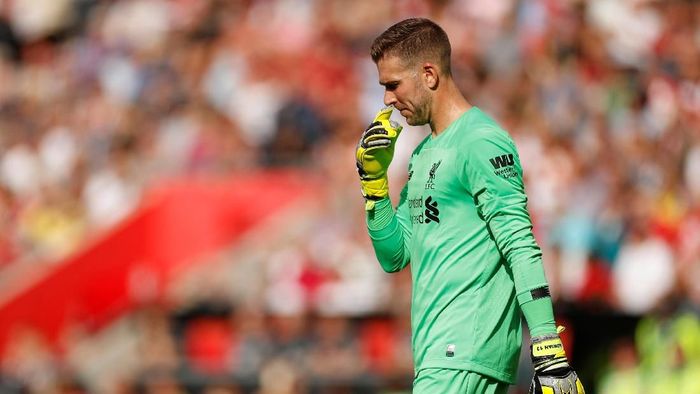 Adrian melakukan blunder fatal saat Liverpool bertandang ke Southampton. (Foto: John Sibley/Action Images via Reuters) Adrian melakukan blunder fatal saat Liverpool bertandang ke Southampton. (Foto: John Sibley/Action Images via Reuters)