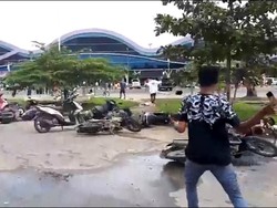 Massa di Sorong Kembali Gelar Aksi Turun ke Jalan