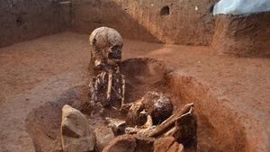 Foto: Situs Purba Penuh Tulang Manusia di Laos