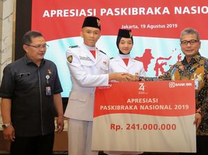 BRI Kembali Apresiasi Prestasi Paskibraka Nasional