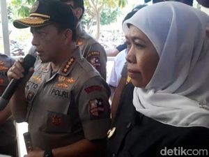Gubernur Khofifah Telepon Gubernur Papua untuk Minta Maaf Gubernur Khofifah Telepon Gubernur Papua untuk Minta Maaf