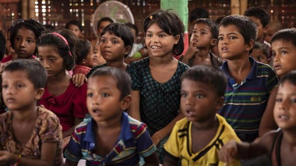 Anak-anak Rohingya di Bangladesh Alami Krisis Pendidikan
