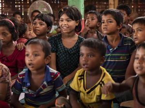 Anak-anak Rohingya di Bangladesh Alami Krisis Pendidikan