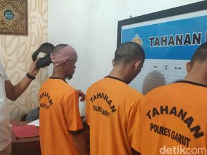 Nyambi Bisnis Ganja, Tukang Bubur di Garut Diciduk Polisi