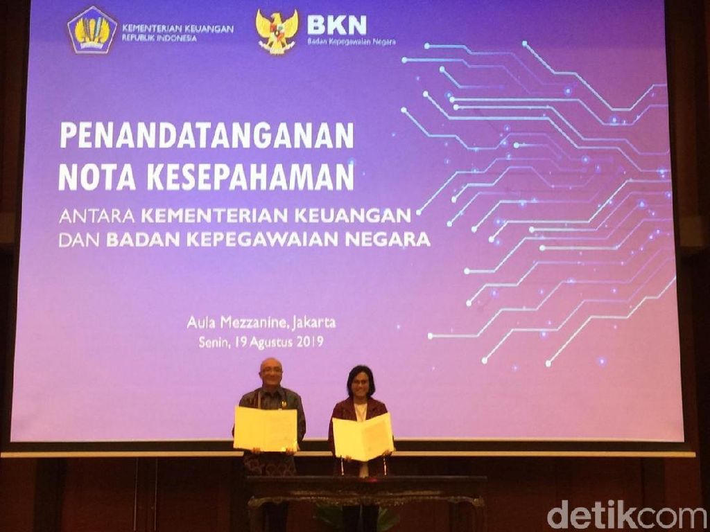 Kemenkeu-BKN Sepakat Kurangi Penggunaan Kertas untuk SK Kemenkeu-BKN Sepakat Kurangi Penggunaan Kertas untuk SK