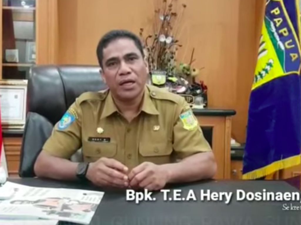 Viral Video Pejabat Papua Sebut Papua Tanah Kedua Israel Viral Video Pejabat Papua Sebut Papua Tanah Kedua Israel