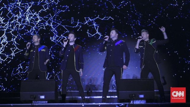 Westlife Tutup Tur Indonesia di Sam Poo Kong Semarang