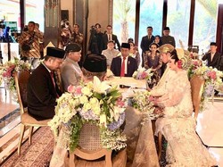 Jokowi dan JK Jadi Saksi Pernikahan Putra Bamsoet