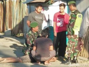Viral Video 2 Bikers Mabuk Terobos Upacara Penurunan Bendera