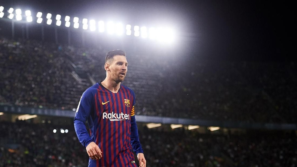Lionel Messi jadi pemain dengan rating paling tinggi di FIFA 20 (Aitor Alcalde/Getty Images)
