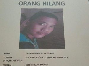 Tolong! Bocah Bekasi Ini Belum Pulang ke Rumah Sejak Juli