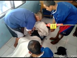 Jalani Reka Ulang, 5 Pelaku Pembunuhan ABG di Tegal Cengengesan