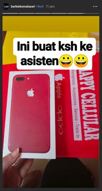 Instastory Barbie Kumalasari