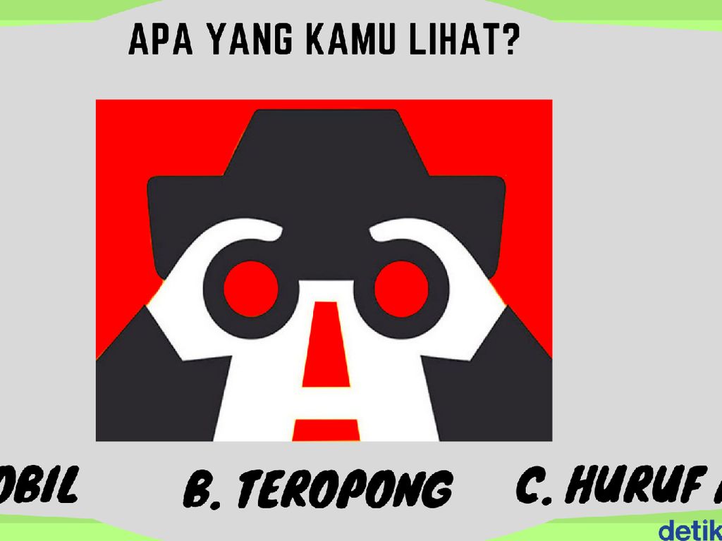 Mobil atau Teropong? Gambar yang Pertama Terlihat Cerminkan Kepribadianmu Mobil atau Teropong? Gambar yang Pertama Terlihat Cerminkan Kepribadianmu