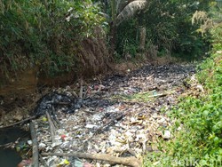 Lurah Cibinong Jelaskan soal Pulau Sampah Bak Reklamasi di Kalibaru Bogor