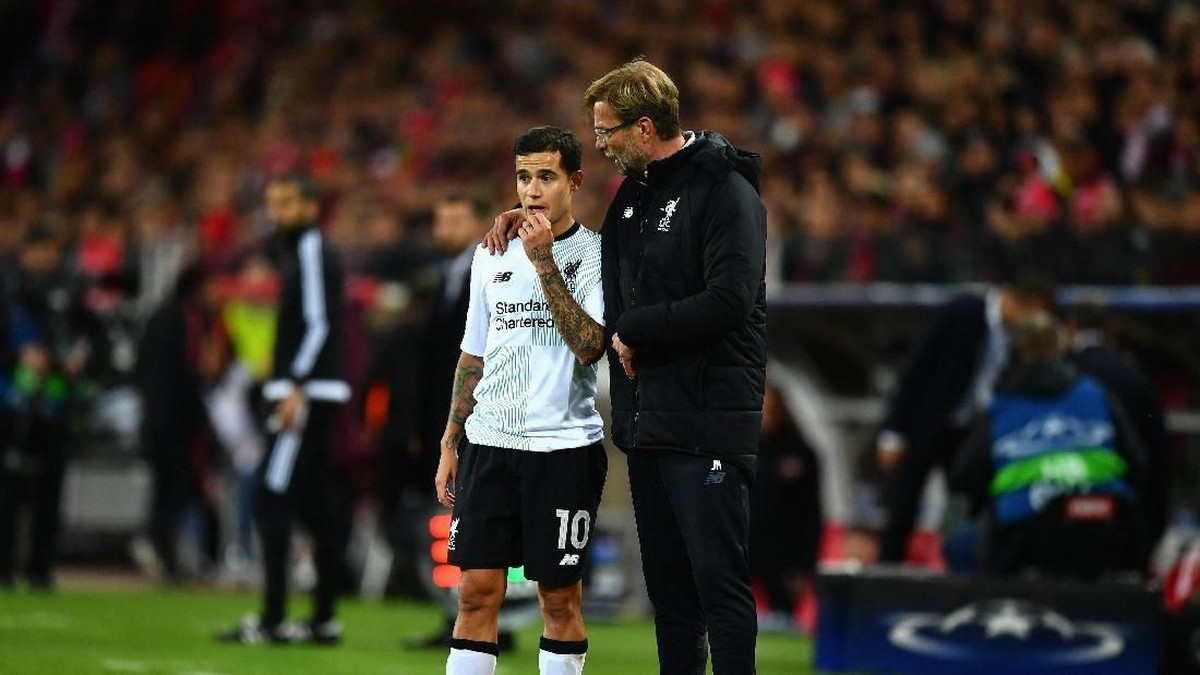 Philippe Coutinho pernah diingatkan Juergen Klopp untuk tidak meninggalkan Liverpool (Dan Mullan/Getty Images)
