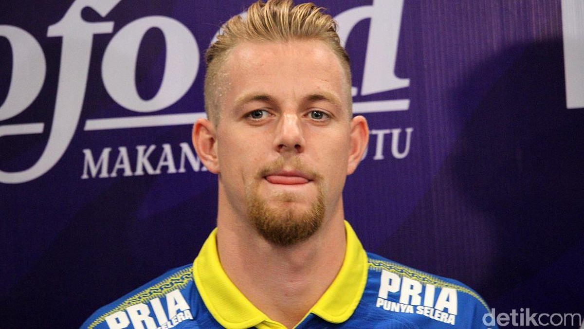 Kevin van Kippersluis dilepas Persib Bandung. (Foto: Wisma Putra/detikSPort)