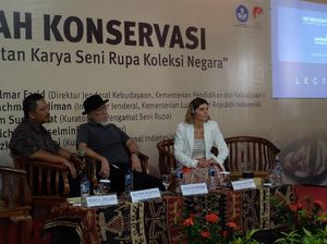 Kerak di Lukisan Raden Saleh yang Ada di Yogyakarta Tak Perlu Diperbaiki