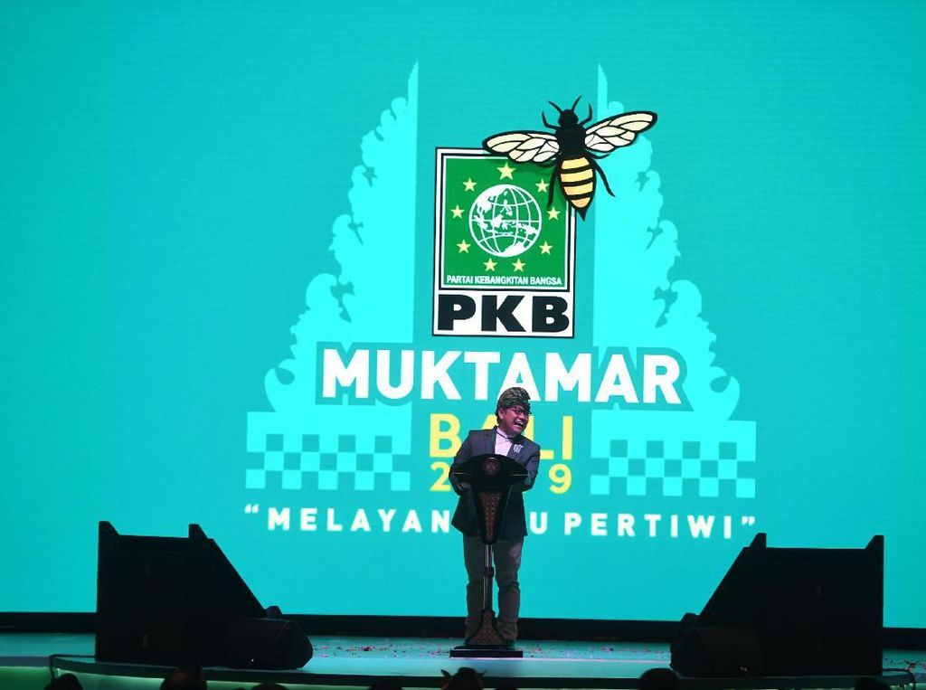 Di Depan Maruf Amin, Cak Imin Jelaskan Makna Lebah di Logo PKB Di Depan Maruf Amin, Cak Imin Jelaskan Makna Lebah di Logo PKB