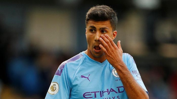 Adaptasi Rodri di City Susah-susah gampang (Phil Noble/Reuters)