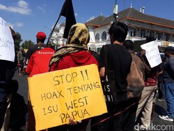 Sesalkan Kekerasan di Jatim, Warga Papua di Yogya Gelar Aksi