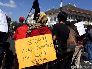 Sesalkan Kekerasan di Jatim, Warga Papua di Yogya Gelar Aksi Sesalkan Kekerasan di Jatim, Warga Papua di Yogya Gelar Aksi