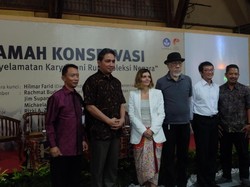 Cerita Konservator Italia Restorasi Lukisan Raden Saleh di Yogyakarta