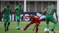 Persija bertanding melawan Kalteng Putra di Stadion Madya, Senayan, Jakarta, Selasa (20/8/2019) sore WIB.