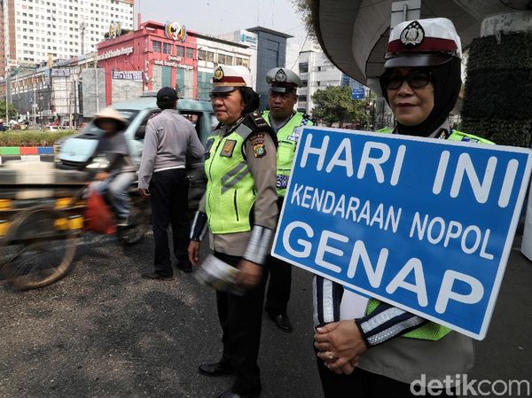 Sosialisasi Ganjil Genap Makin Gencar Dilakukan