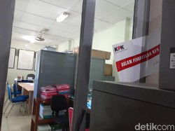 Suasana Terkini Kantor Bidang SDA Dinas PU Yogya yang Disegel KPK