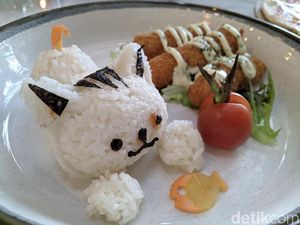 Amyrea Art & Kitchen : Meong! Ada Butter Rice Berbentuk Kucing yang Gurih Wangi di Sini Amyrea Art & Kitchen : Meong! Ada Butter Rice Berbentuk Kucing yang Gurih Wangi di Sini