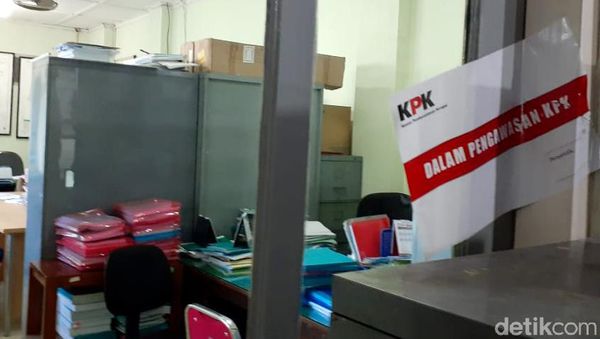 Ini Ruang di Kantor Bidang SDA Dinas PU Yogya yang Disegel KPK