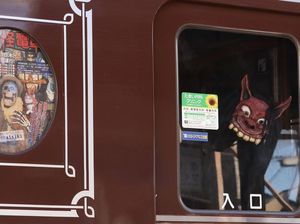 Foto: Penampakan Kereta Hantu di Jepang