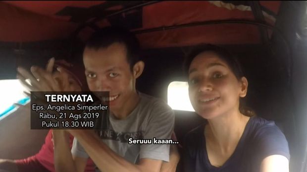 Angelica Simperler di program TERNYATA