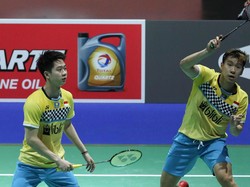 Kalah Dramatis, Kevin/Marcus Terhenti di Perempatfinal Hong Kong Open