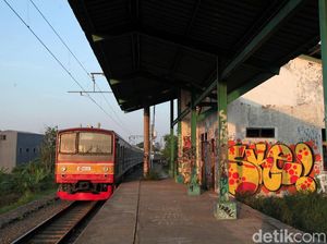 Memprihatinkan! Begini Kondisi Stasiun Pondok Rajeg
