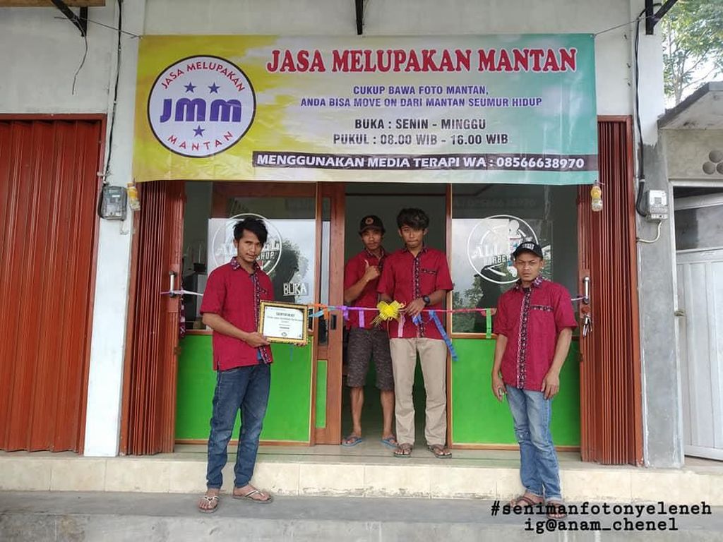 Viral, Jasa Melupakan Mantan di Magelang Berbayar Rp 12 Ribu Viral, Jasa Melupakan Mantan di Magelang Berbayar Rp 12 Ribu