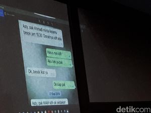 Kode Donat Diduga Uang untuk Dirut Anak BUMN di Sidang Bowo Sidik Kode Donat Diduga Uang untuk Dirut Anak BUMN di Sidang Bowo Sidik
