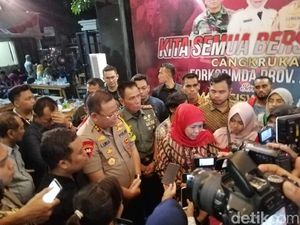 Cangkrukan Bareng, Kapolda Jatim-Khofifah Ajak Mahasiwa Jaga Persatuan