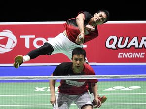 Hendra/Ahsan Lolos Perempatfinal Kejuaraan Dunia Bulutangkis