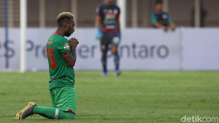 Patrich Wanggai berharap Indonesia dijauhkan dari aksi rasial. (Foto: Rifkianto Nugroho/detikcom) Patrich Wanggai berharap Indonesia dijauhkan dari aksi rasial. (Foto: Rifkianto Nugroho/detikcom)