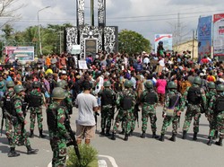 Polisi: 34 Pelaku Kerusuhan Timika Diproses Hukum