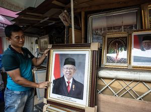 Foto Maruf Amin Wapres RI Mulai Dijual