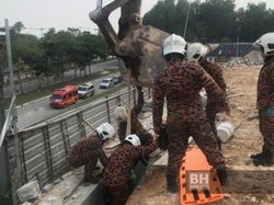 2 Pekerja WNI Tewas Tertimpa Dinding Beton di Malaysia